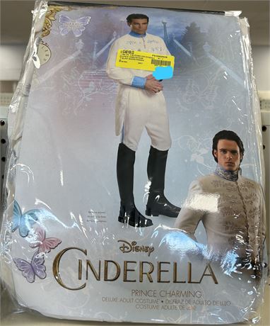 Prince Charming adult Costume, Size XXL 50-52" Chest
