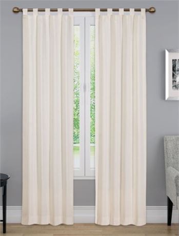 Lot of (3) Window Pairs Montana Window Curtains, 60"x84", Natural