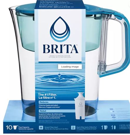 Brita 10 cup Water filtration pitcher