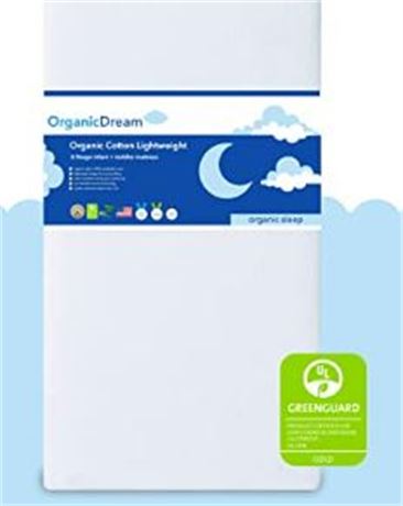 Organic Dream Organic Cotton Infant + Toddler Mattress