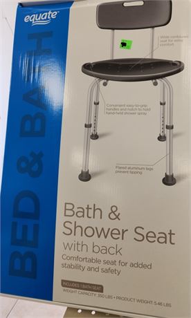 Equate Bath And Shower Seat