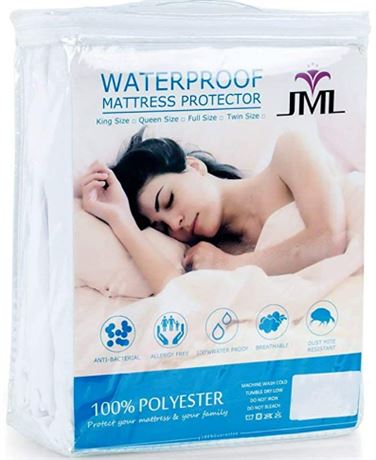 JML Waterproof Mattress Protector, KING