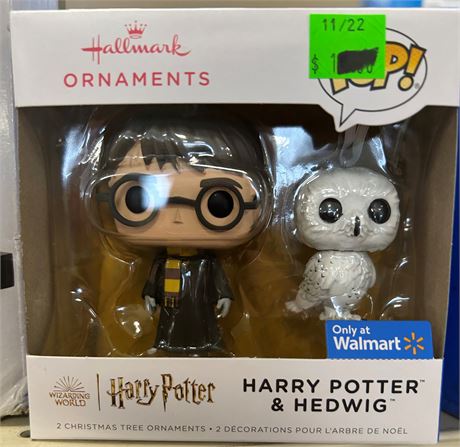 Hallmark Ornaments Harry Potter and Hedwig