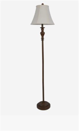 Décor Therapy PL3787 60 inch Floor Lamp, Darbro Wood