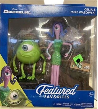 Monsters Inc Celia and Mike Wazowski
