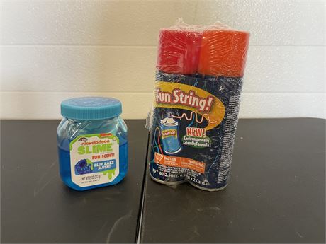 LOT of Kid's SLIME and SILLY STRING