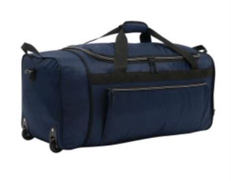 Protégé 28 inch Collapsible Rolling Duffel Bag, Blue