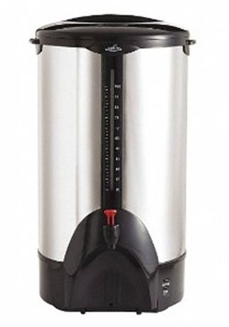 Coffee Pro, CFPCP100, 100-cup Commercial Urn/Coffeemaker, 1, Stainless Steel