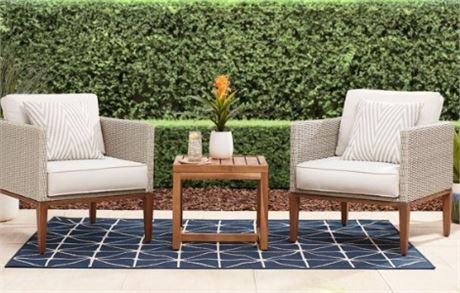 Better Homes and Gardens Davenport 3 piece Chat set