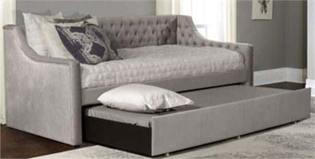 Hillsdale Button Tufted Daybed w/trundle (two Boxes)