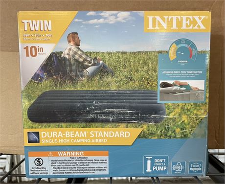 Intex 10" standard air bed twin