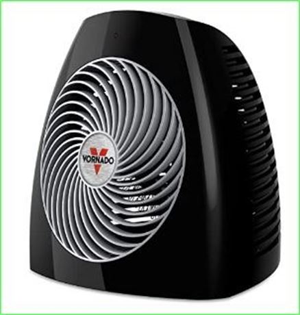 Vornado VH200 Personal Space Heater w/ Vortex Circulation Technology, Black