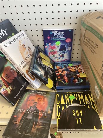Lot of (FIVE) Miscellaneous DVDs