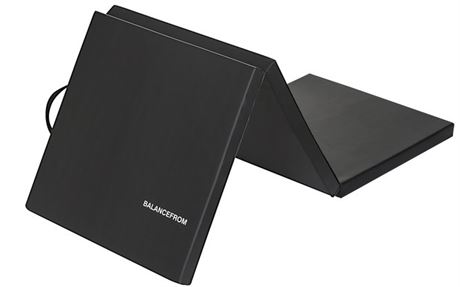 BalanceFrom Tri-fold Mat, Black