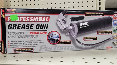 Performance Tool Professional Grease Gun,