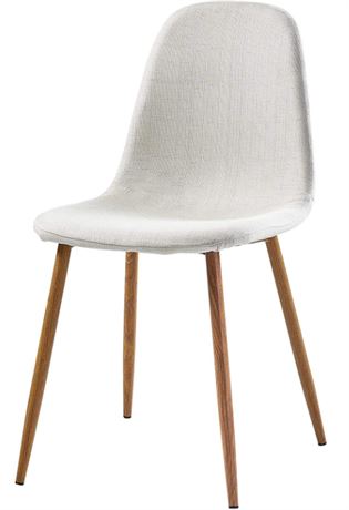 Versanora Minimalist Two pack of chairs, white