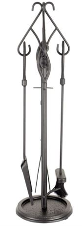 Pleasant Hearth 5 piece Gothic Fireplace Toolset