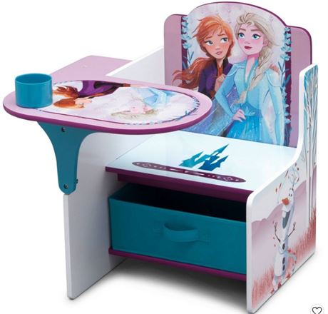 Disney Frozen II Chair Desk with Storage Bin
