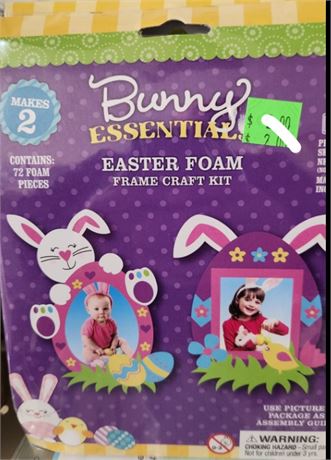 BUNNY essentials Easter foam frame kit