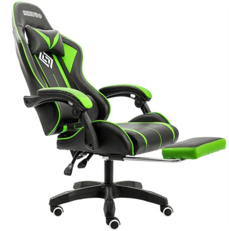 Geepro Gaming Chair, green/black