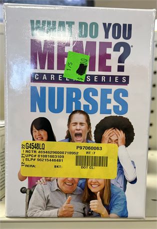 What do You Meme? Career Edition. Nurses