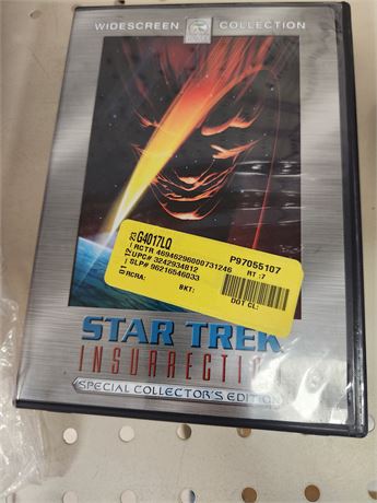 Star Trek Insurrection Special Collector's Edition