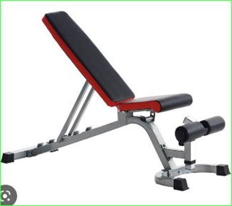 BalanceFrom Heavy Duty Adjustable  Utility Weight Bench