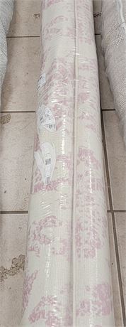 Nourison 9x13 pink/white area rug