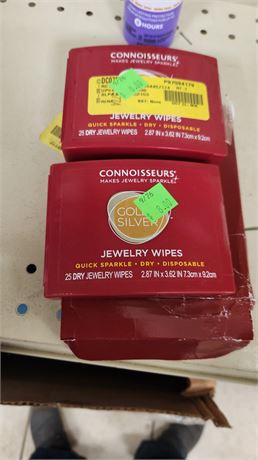 Connoisserups silver jewelry wipes