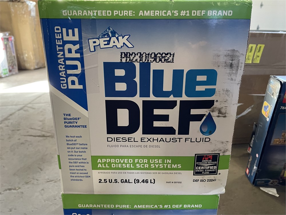 OSSAUCTIONS - BLUEDEF Diesel Exhaust Fluid, 2.5 gal