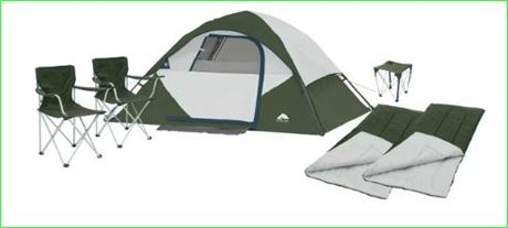 Ozark Trail 6-Piece Camping Combo -Green