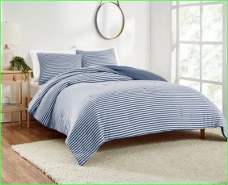 Gap Home Chambray Stripe, Full/Queen