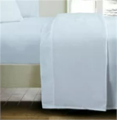 Mainstays Fitted Sheet, white, QUEEN