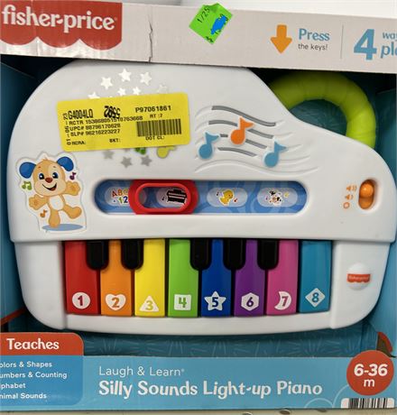 Fisher Price Silly Sounds Light Up Piano