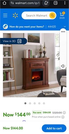 Boldflame electric fireplace Mantel