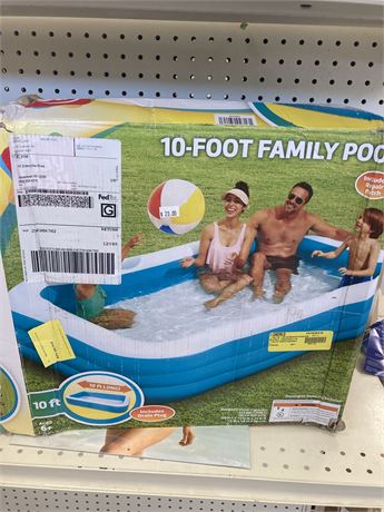 Play Doh 10 foot Family Pool