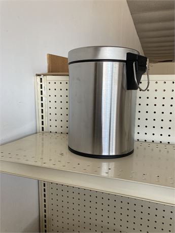 1.3 gallon Stainless Steel Bathroom Garbage can