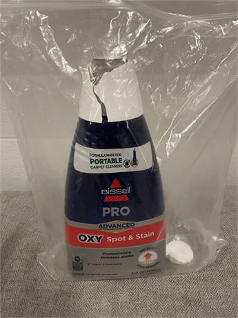BISSELL Advanced Pro Oxy Spot & Stain Formula for Portable Spot Cleaners, 32oz,