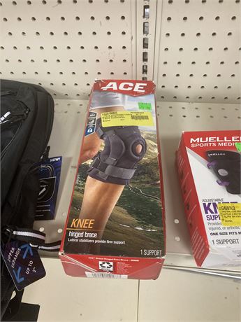 Ace Adjustable Hinged Knee Brace,