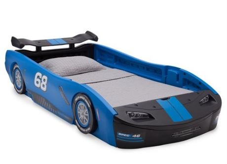 Delta Children Race Car Bed, Blue