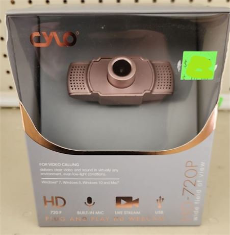 Cylo HD 720p web cam