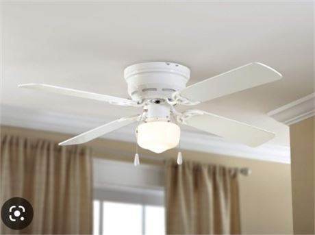 Mainstays 42 inch flush mount fan, white