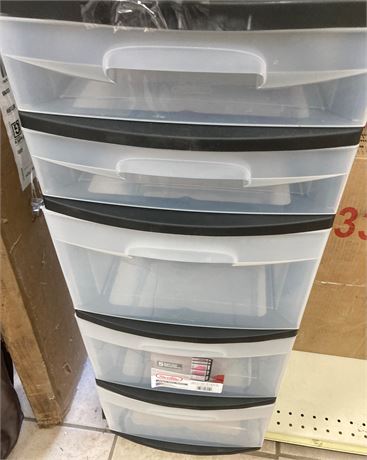 Sterilite 5 drawer Storage