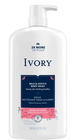 Ivory Mild & Gentle Body Wash, 32 fl oz