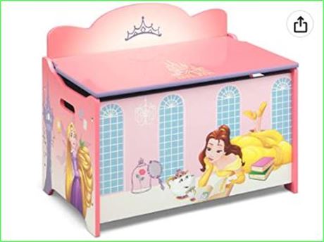 Disney Princess Deluxe Toy Box by Delta Children