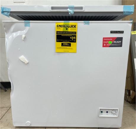 Frigidaire 7.0 Cu. ft. Chest Freezer, White *beat to hell but it works good*