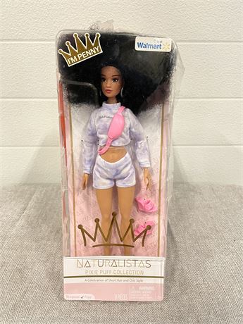 Naturalistas Pixie Puff Collection 11-inch Penny Fashion Doll & Accessories