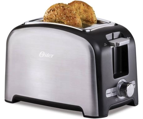 Oster 2 slice toaster with extra wide Slots