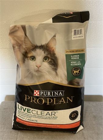 Purina Pro Plan Liveclear Salmon and Rice for Adult Cats, 16lb
