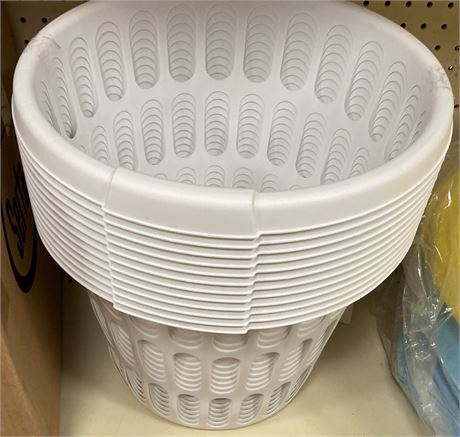 Lot of (12) Laundry Baskets